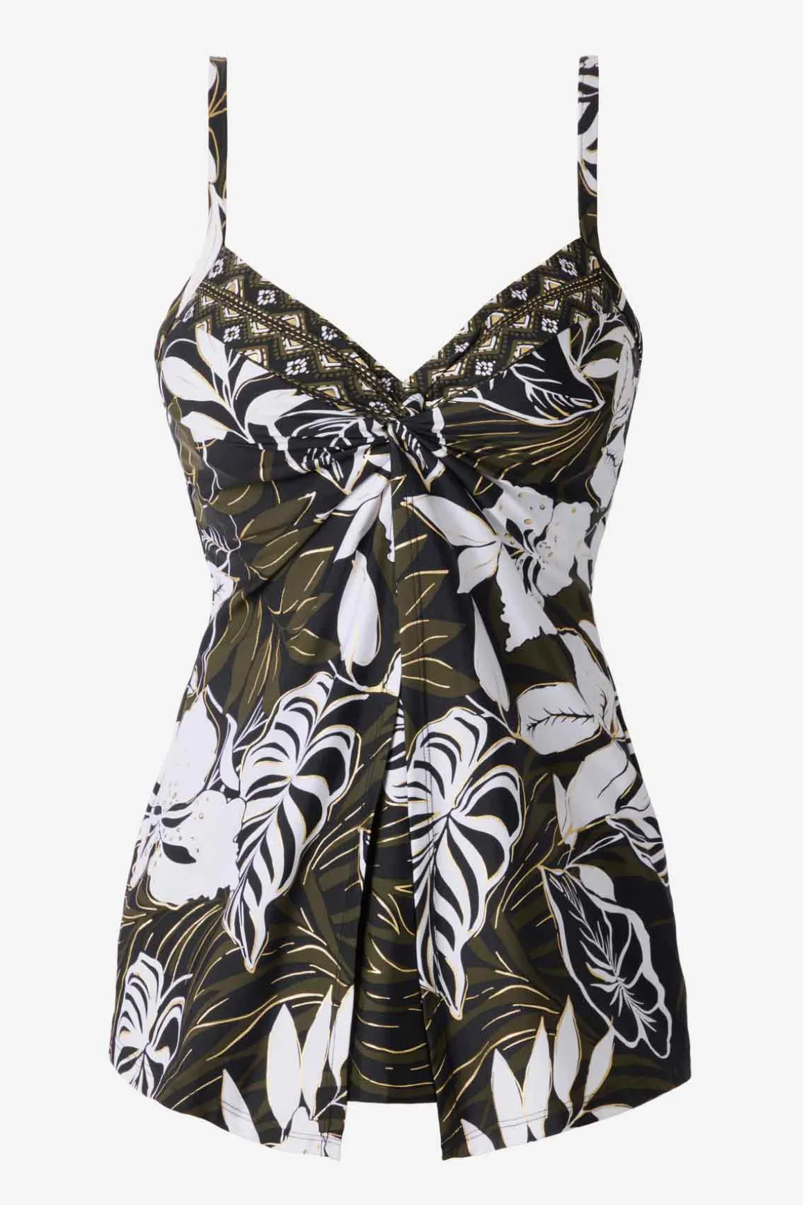 Elle Dorado Love Knot Tankini Top