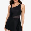 Network News Alina One Piece Swim Dress
