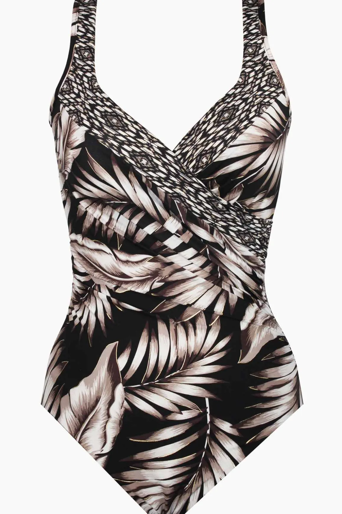 Oasis Colorblock It's A Wrap One Piece Swimsuit
