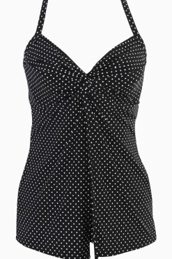Pin Point Love Knot Tankini Top