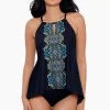 Precioso Peephole Tankini Top DD-Cup